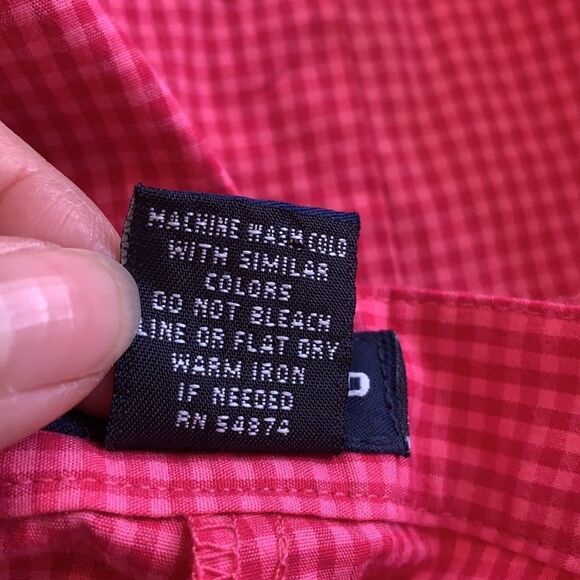 The Limited stretch pink & red checked shorts - Picture 6 of 6